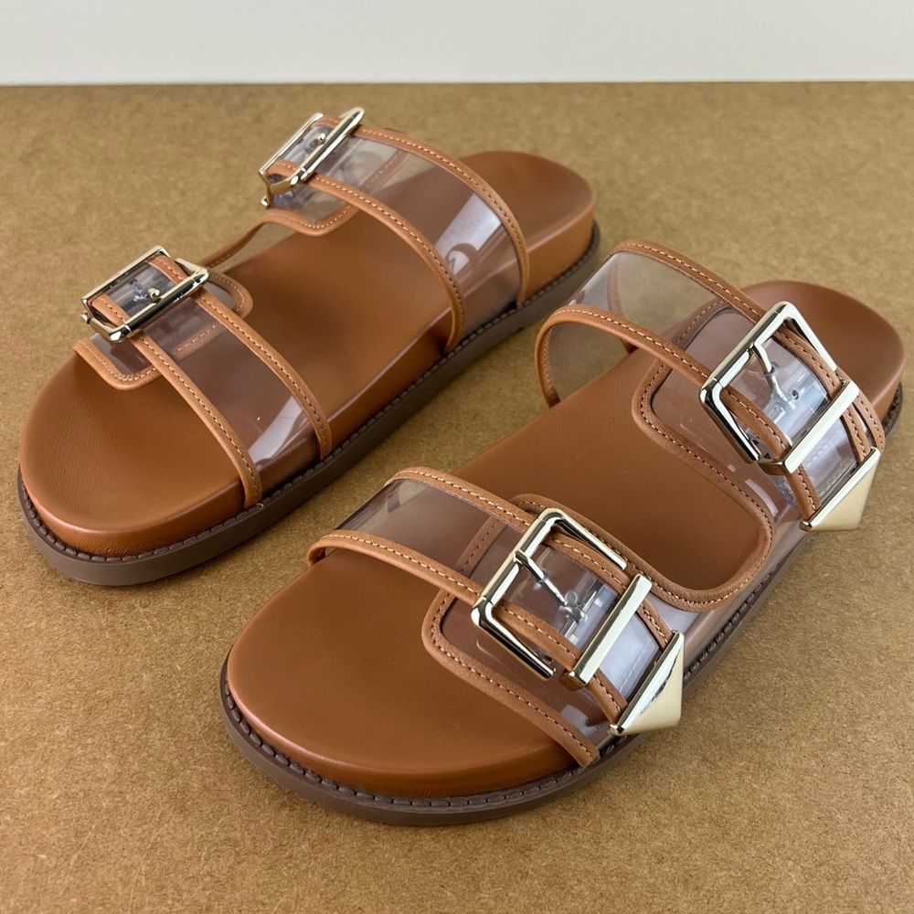 NEW SCHUTZ BROWN SANDALS - Picture 8 of 12